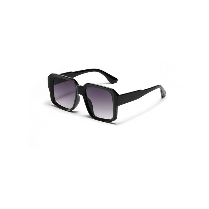 Dame moteriktig kvadratisk solbrille i moderne skilpadde-design Skanto