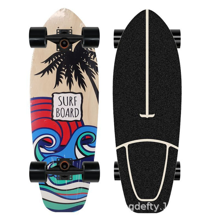 Kunstnerisk Løve Design Skateboard Skanto