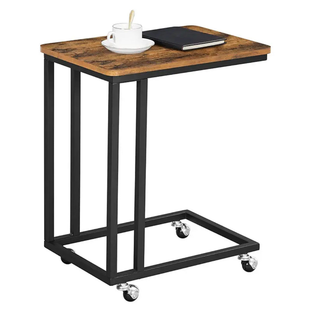 Sidebord med hjul og moderne design Skanto