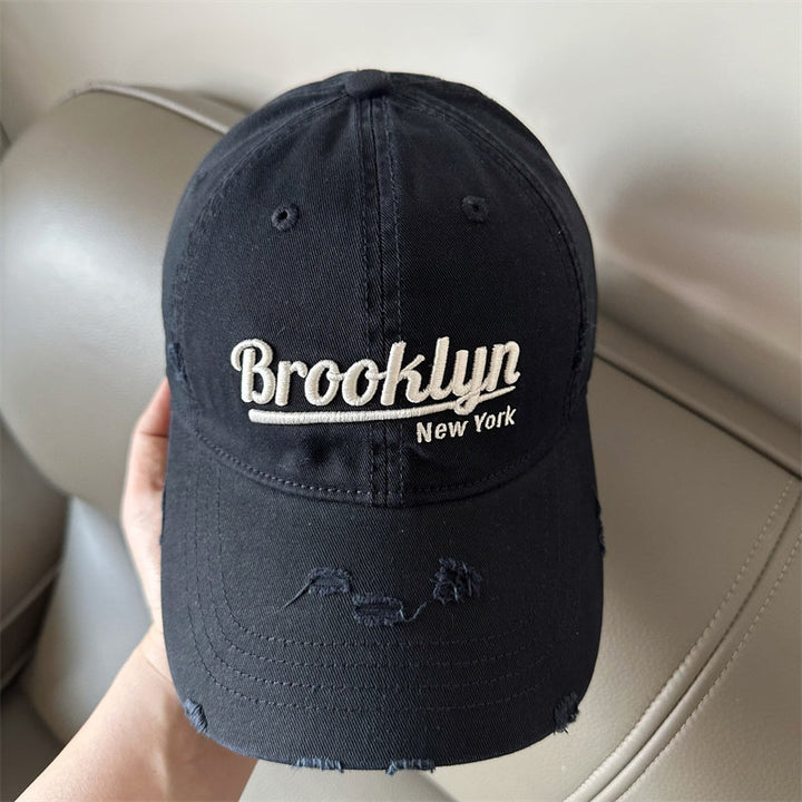 Herre Slitt Brooklyn Baseball Cap Skanto