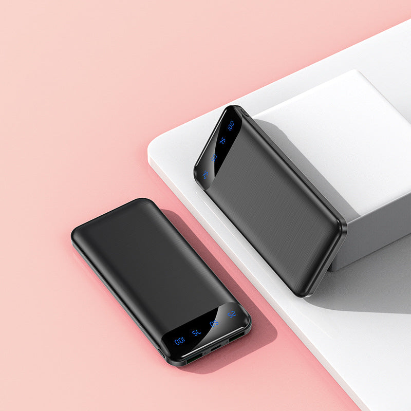 Høyytelses Powerbank med Digital Skjerm Skanto