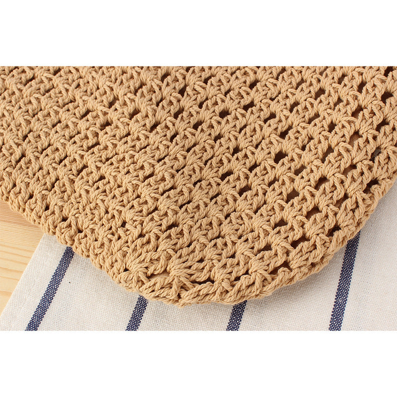 Hand-Knotted Macrame Tote Bag Skanto