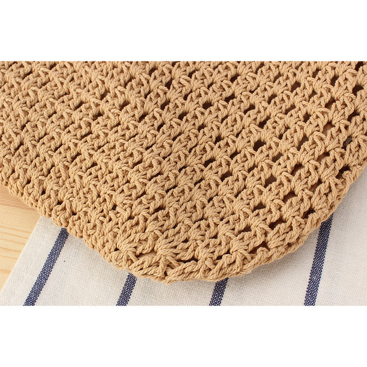 Hand-Knotted Macrame Tote Bag Skanto