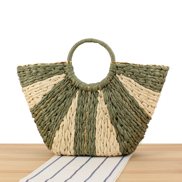 Elegant Flettet Tote Bag med Eksepsjonelt Design Skanto