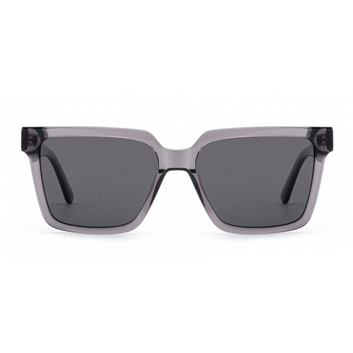 Dame kvadratisk solbrille med moderne plastikkramme og UV-beskyttelse Skanto