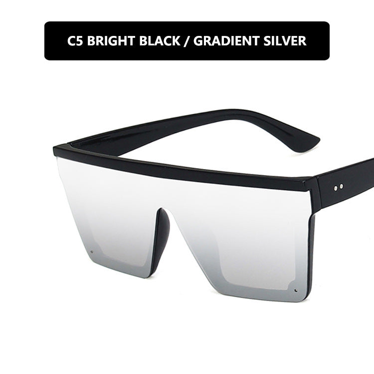 Damer futuristisk solbrille i beskyttende oversized-format Skanto