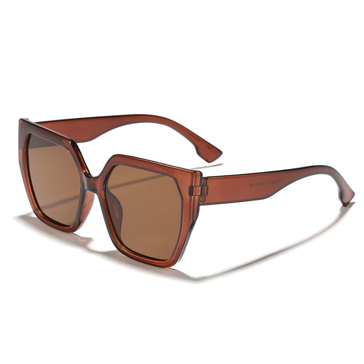Dame oversized kvadratisk solbrille med enestående komfort og moderne design Skanto