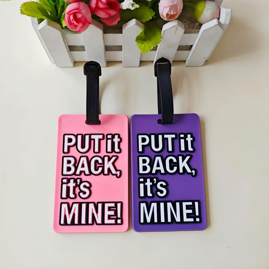Unisex Playful Statement Luggage Identifier Skanto