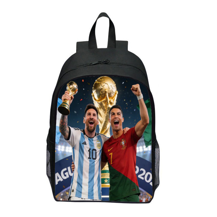 Ryggsekk med iøynefallende sportmotiv Skanto
