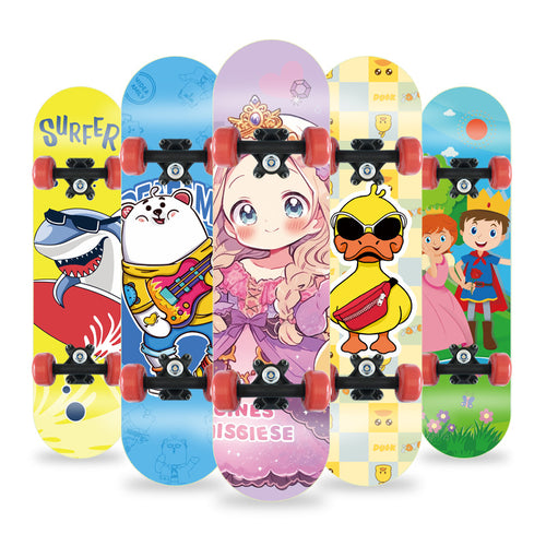 Cartoon-Inspirert Mini Skateboard Skanto