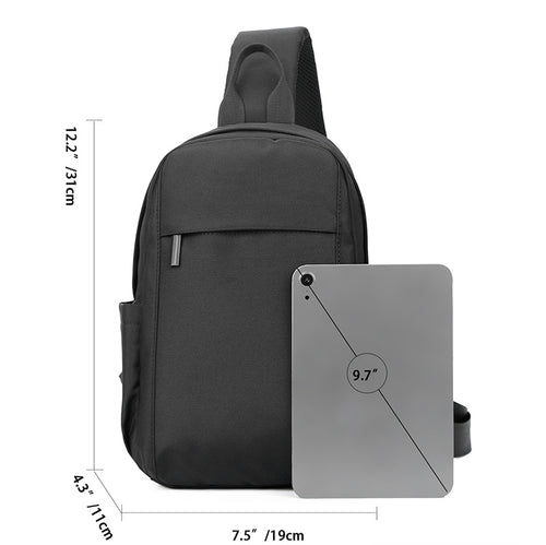 Kompakt Slank Sling Ryggsekk Skanto