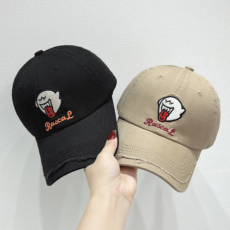 Unisex broderi moro karakter caps Skanto