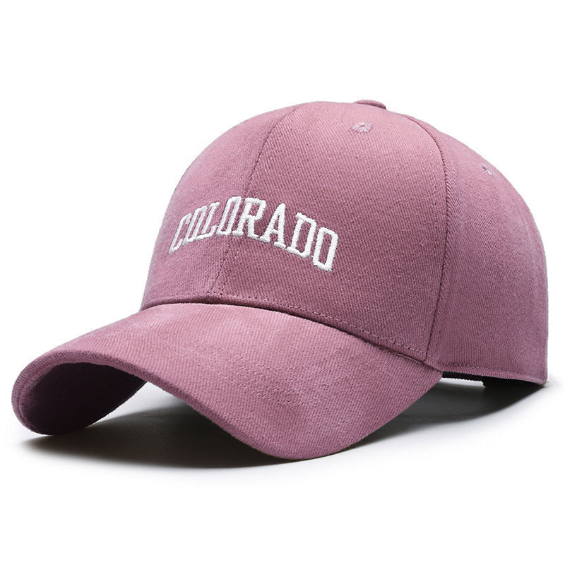 Menn's Casual Brodert Caps Skanto