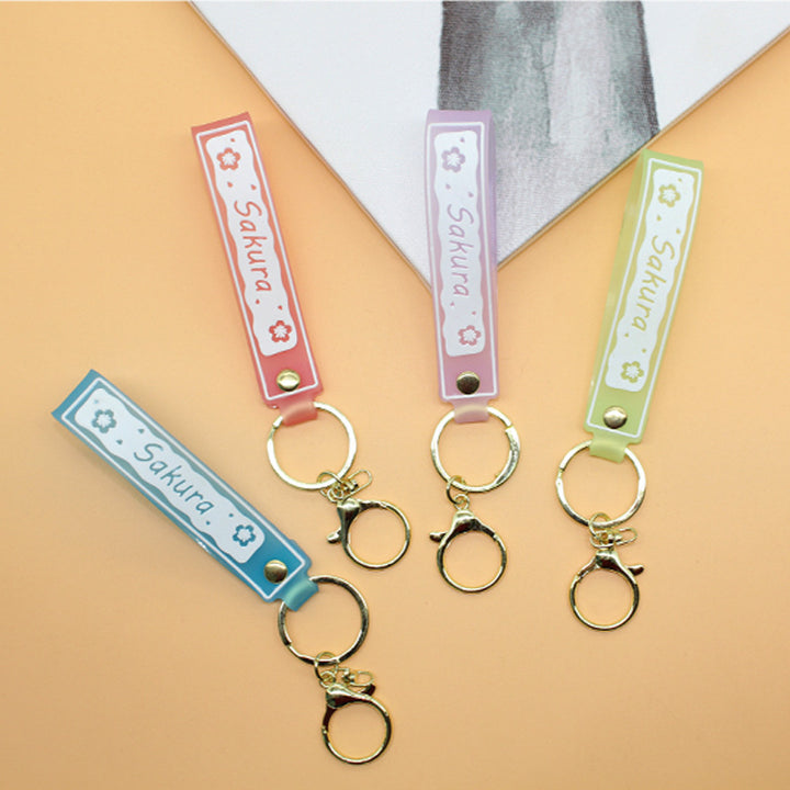 Unisex nøkkelring med blomstret design Skanto