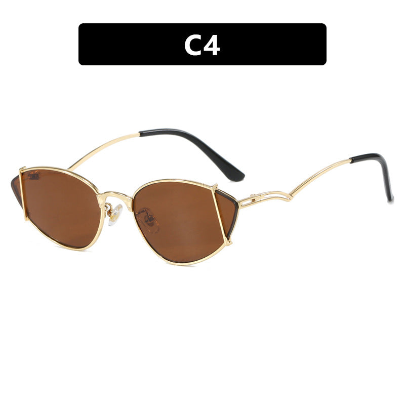 Dame moteriktig Cat-Eye solbrille Skanto