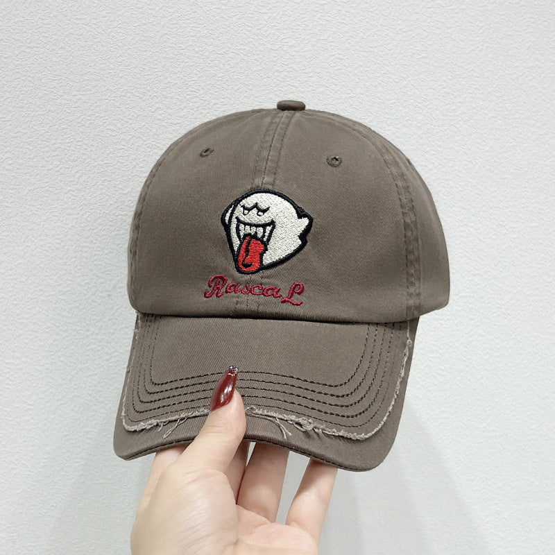 Unisex broderi moro karakter caps Skanto