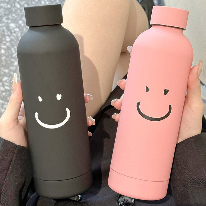 Damen Isolierflasche med innovativt smilmotiv Skanto