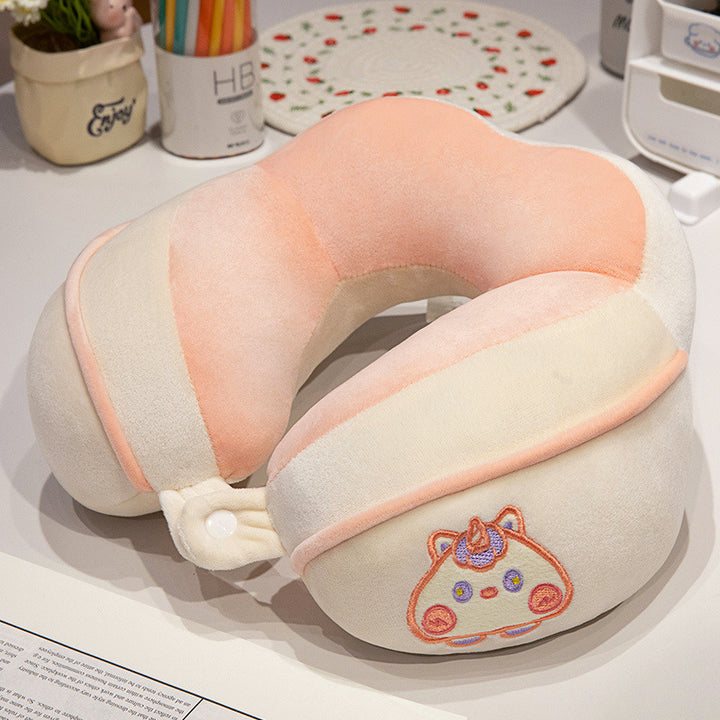 Ergonomisk nakkepute med panda-motiv Skanto