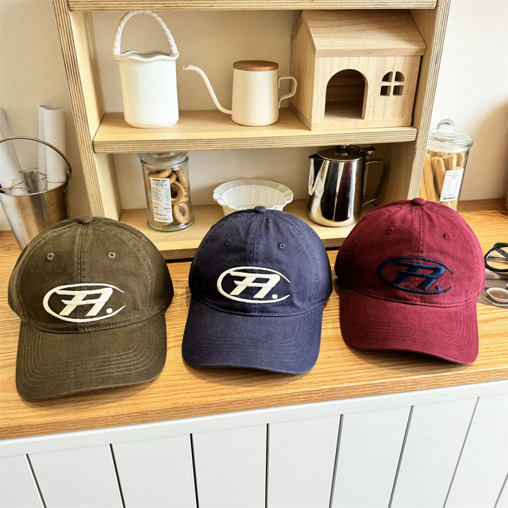 Herre Klassisk Brodert Justerbar Baseball Caps Skanto