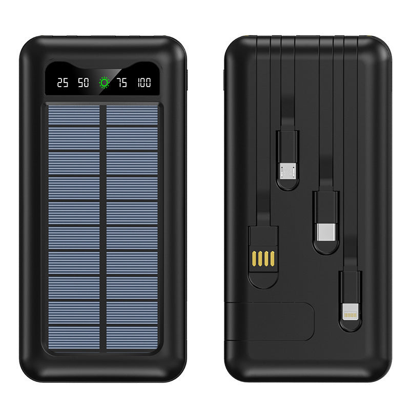 Solar-Powerbank med hurtigladning og robust design Skanto