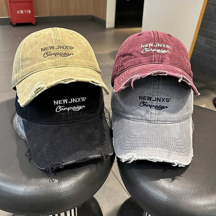 Unisex Distressed Vintage Baseball Cap Skanto