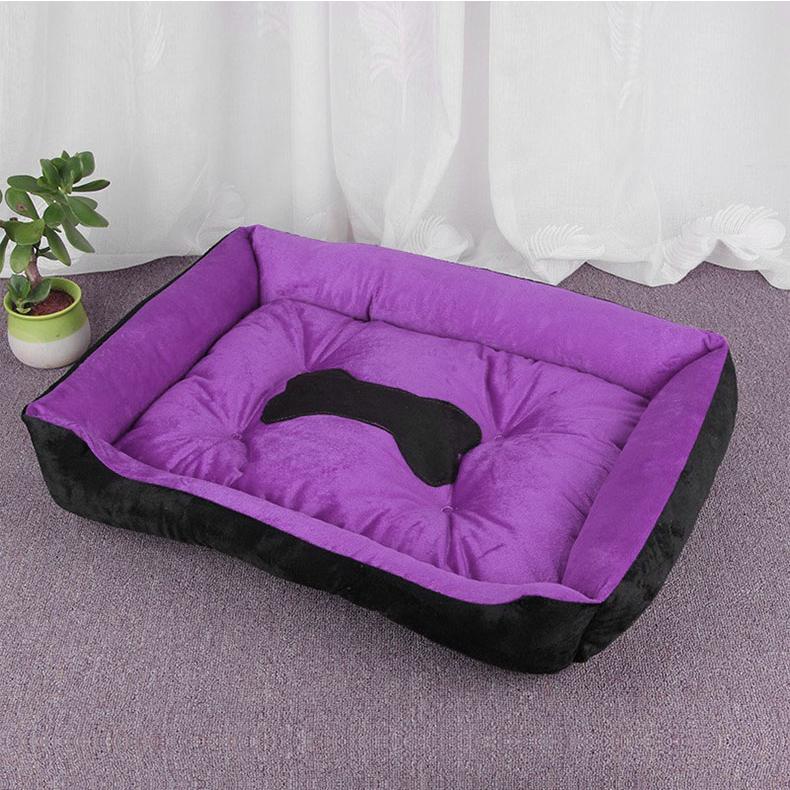 Plush ortopedisk hundeseng