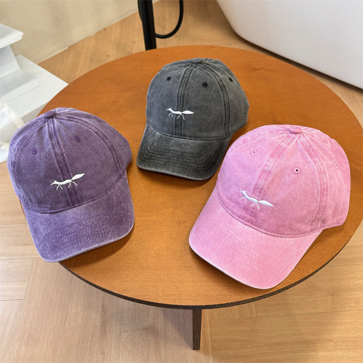 Herre Casual Grafisk Denim Baseball Caps Skanto