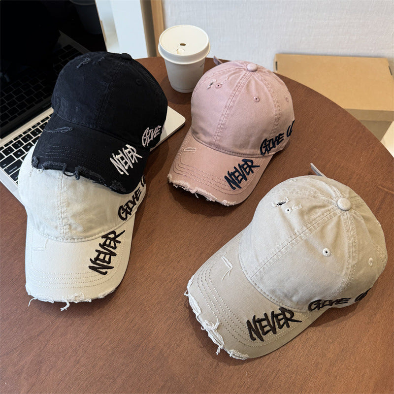 Unisex Slittet Grafisk Baseball Caps Skanto