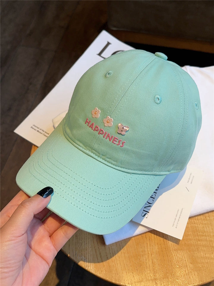 Kvinne Brodert Lykke Baseballcapser Skanto