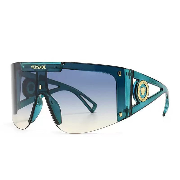 Dame futuristisk Oversized-solbriller Skanto