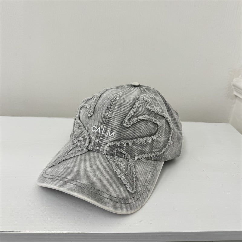 Kvinne's Slitt Grafisk Baseball Caps Skanto