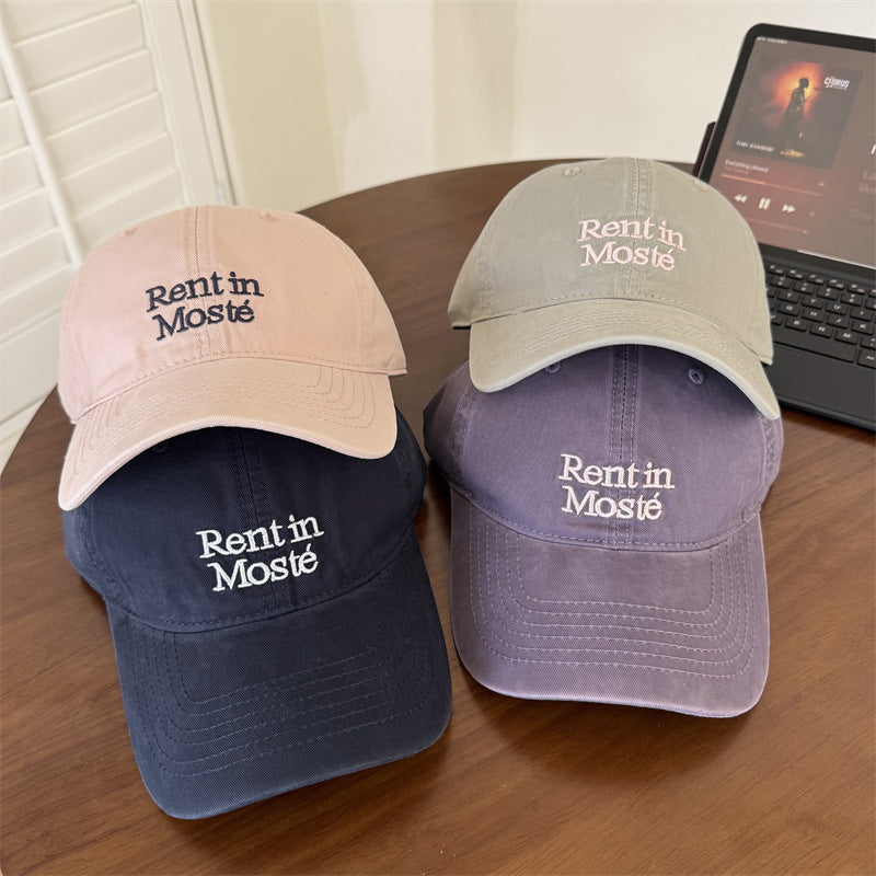 Kvinnens Justerbare Kattun Twill Baseball Caps Skanto