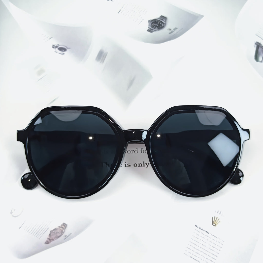 Dame Geometrisk solbrille med ekstravagant aksent Skanto