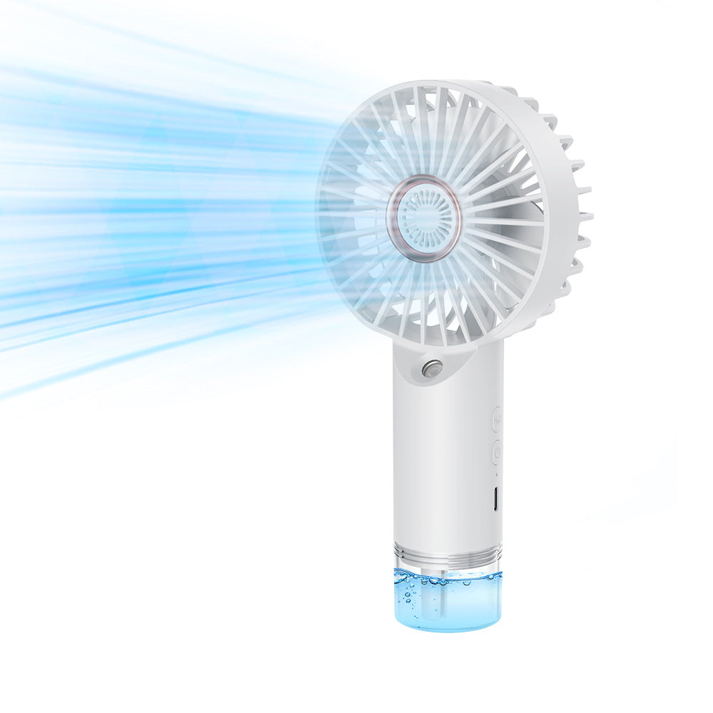 Dame Bærbar Mini Vifte med Vann Spray Skanto