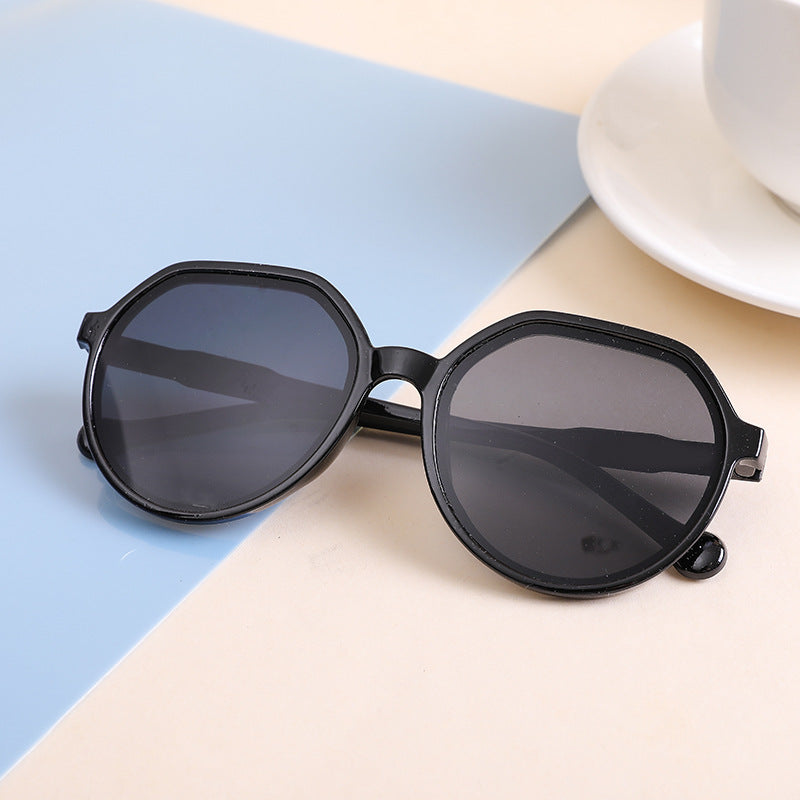 Dame moteriktig åttekantet solbrille Skanto