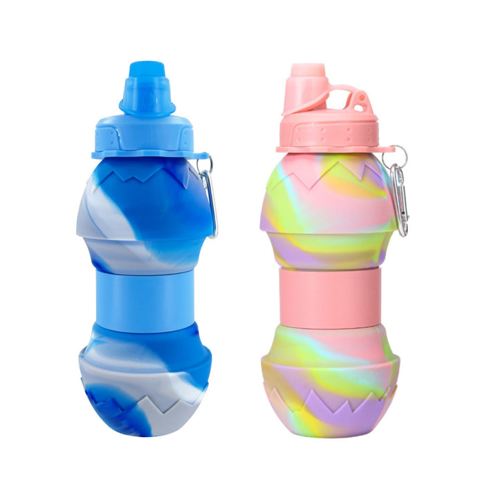 Dame 2-i-1 Silikon Drikkeflaske Skanto