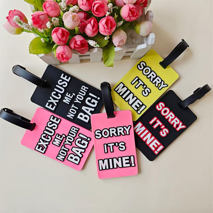 Unisex Funny Statement Luggage Tag Skanto