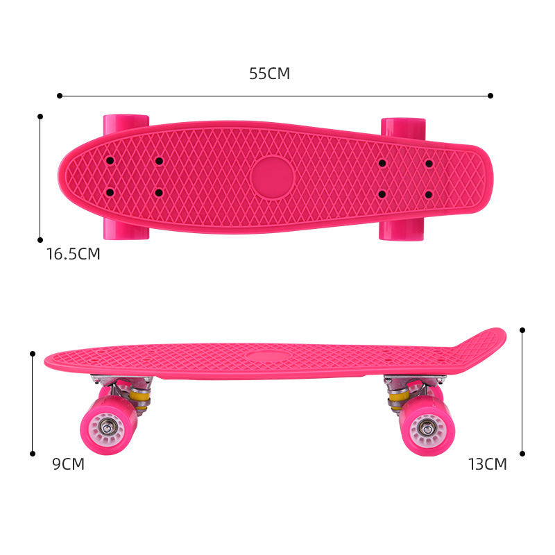 Kompakt Cruiser Skateboard Skanto
