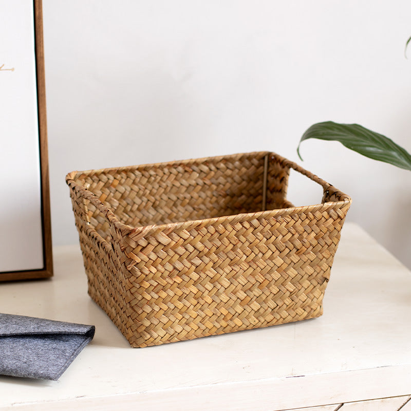 Unisex Oppbevaringskurv laget av håndvevet naturmateriale Skanto