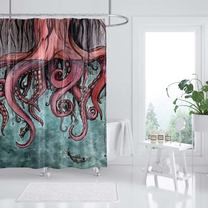 Havtema Kunst Duschgardin Skanto