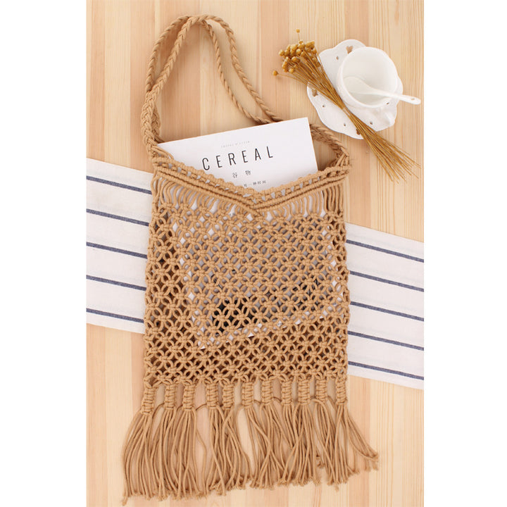 Allsidig Makramee Tote Bag Skanto