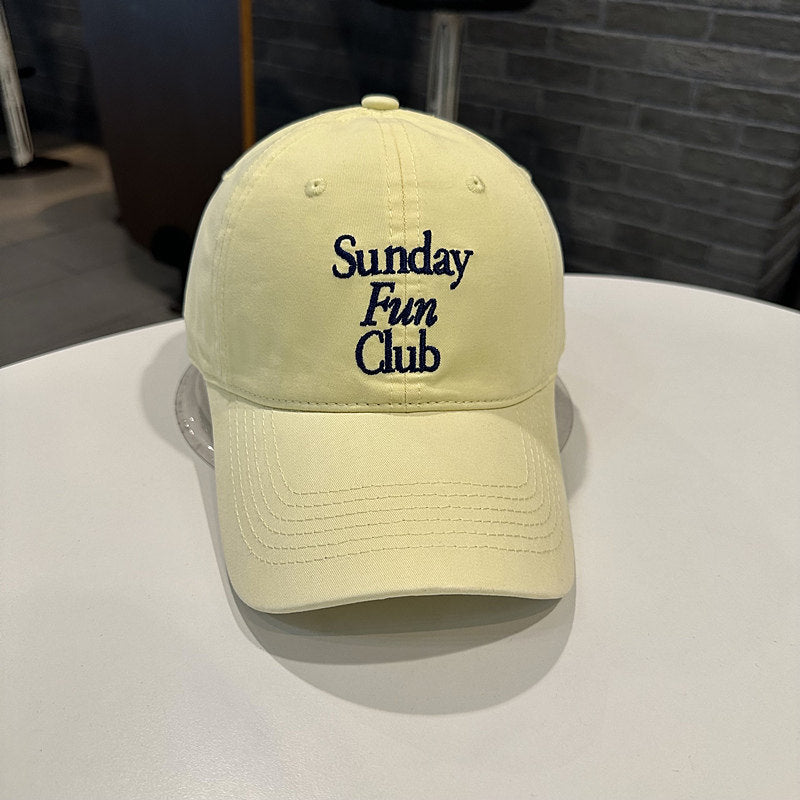 Unisex Brodert Bomull Baseball Caps Skanto