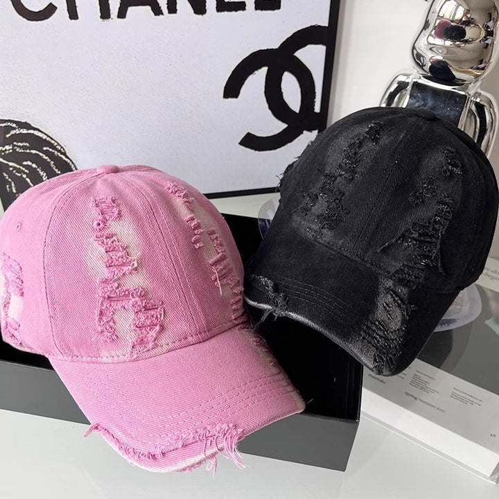 Kvinnenes slitte vintage-inspirerte baseballcaps Skanto