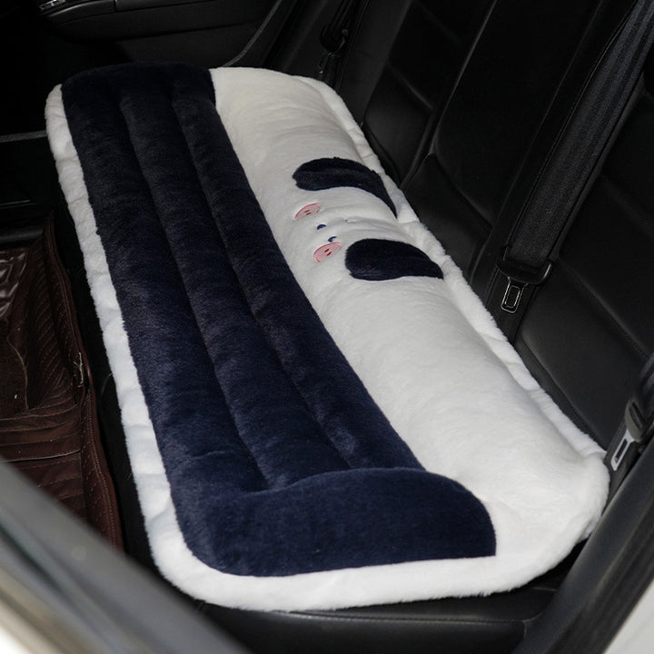 Plush sittepute med dyremønster Skanto