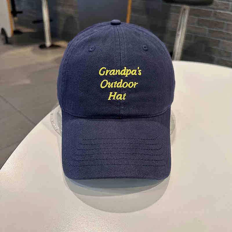 Unisex Justerbar Brodert Utendørs Caps Skanto