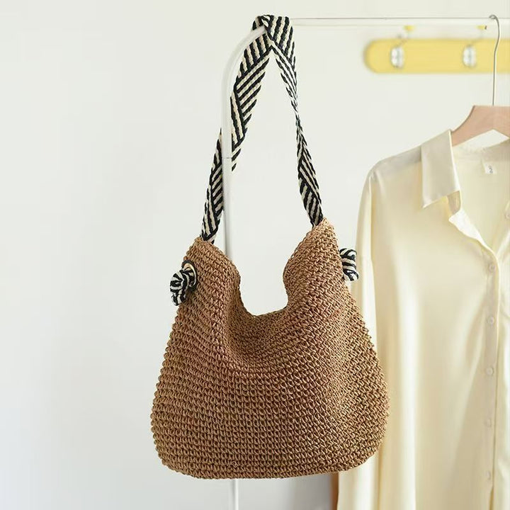 Stor håndvevd kurv shopper Skanto