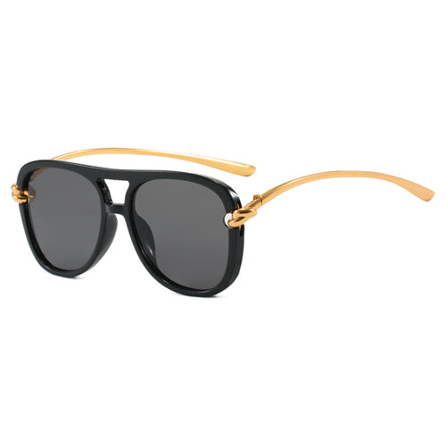 Dame sports solbrille med bred plastramme og UV-beskyttelse Skanto