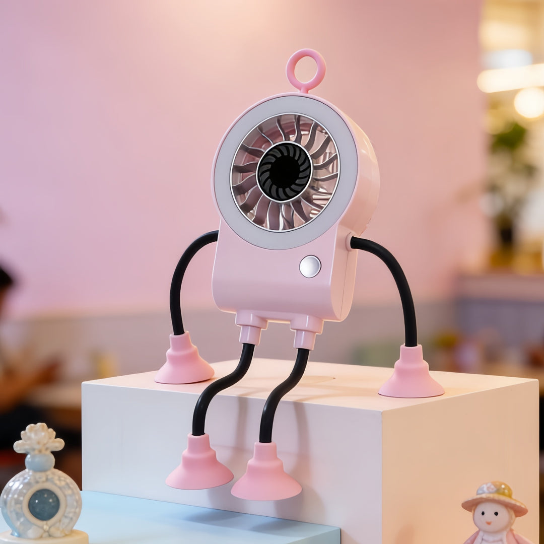 Unisex Kreativ Vifte med integrert LED-belysning Skanto