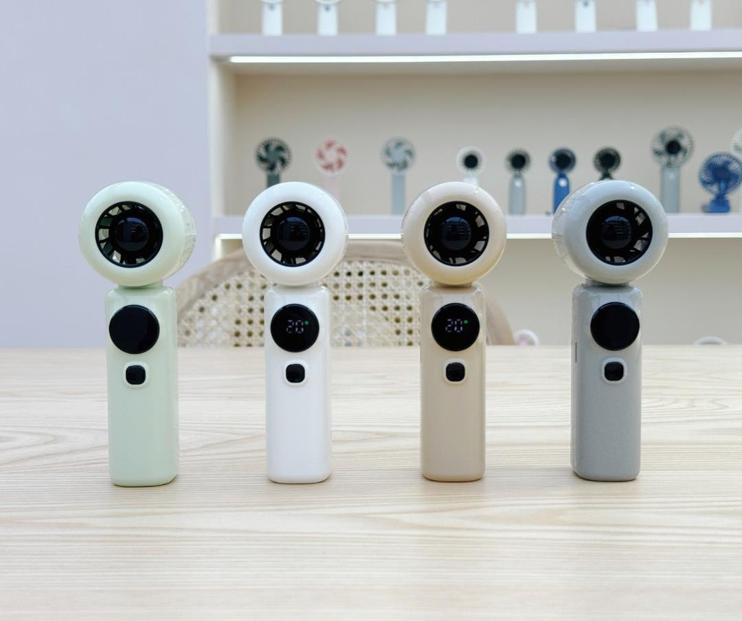 Unisex Bærbar Håndvifte med kraftig batteri og kompakt design Skanto