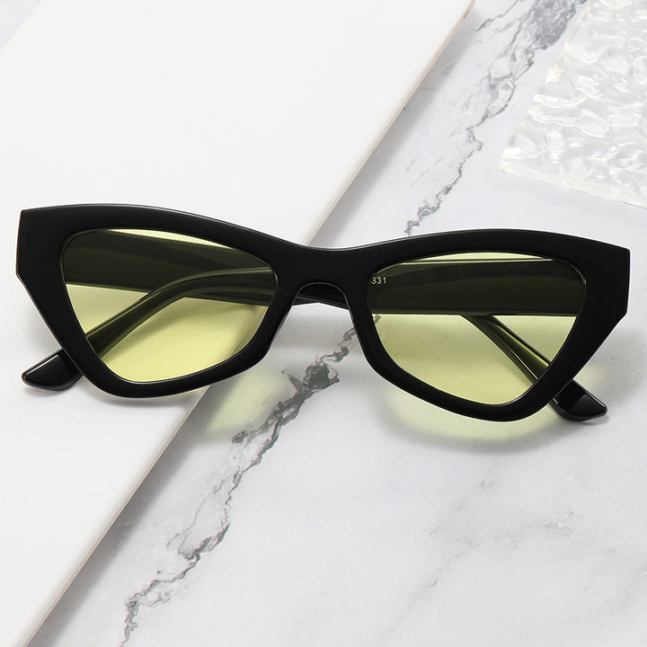 Damen trendy Cat-Eye solbrille Skanto